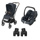 LEONA2 雙向手推車+Cabriofix i-size 汽車座椅套裝 送LEONA接駁器