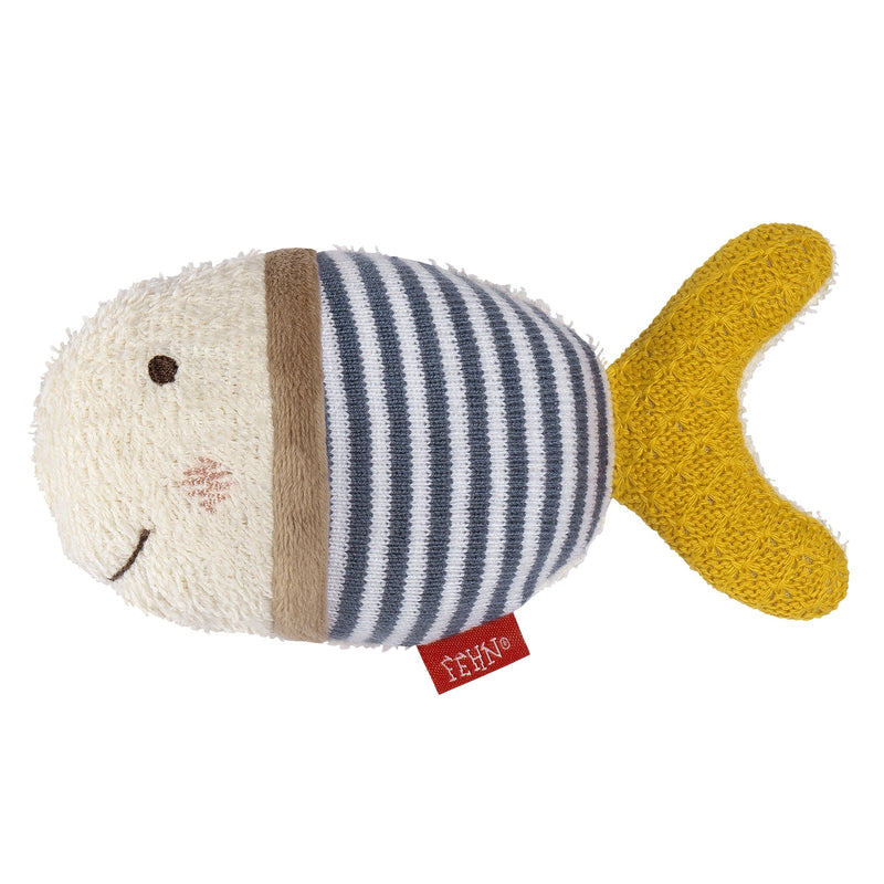 【網店獨家】FEHN 沐浴套裝 (小魚沐浴擦 + 水獺沐浴玩具 + 沐浴毛巾)