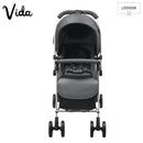 【公價貨品】VIDA 輕量 5.2KG 四輪轉嬰兒車 (灰色)