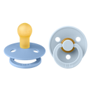 BIBS COLOUR 圓形乳膠玩咀 兩件裝 (0-6個月)