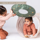 TAF TOYS 閃爍夜光爬行隧道