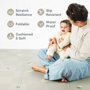 TAF TOYS 摺疊地墊 140X140X1CM