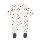 LASSIG 有機棉連身衣連腳3-6M (62/68)