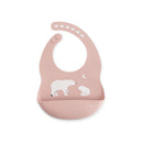 SARO BABY SILICONE BIB -北極熊圍兜
