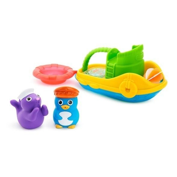 MUNCHKIN 笑笑防滑碟連匙+沐浴玩具