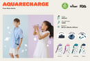 【公價貨品】KAGS AQUARECHARGE 系列 Tritan 600毫升水壺連彈力斜背帶