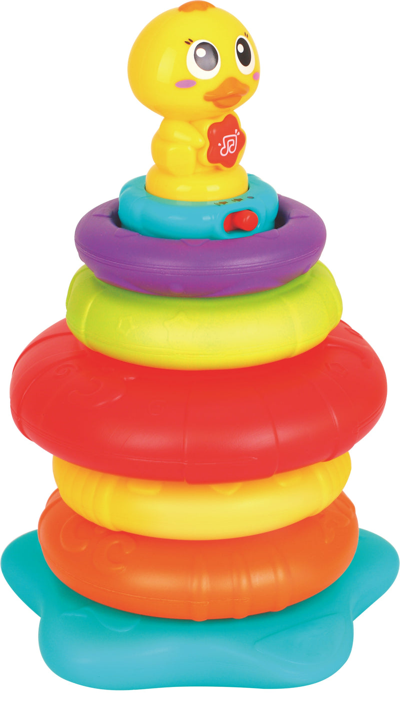 HOLA LITTLE RAINBOW DUCK STACKING TOY 彩虹鴨疊疊樂