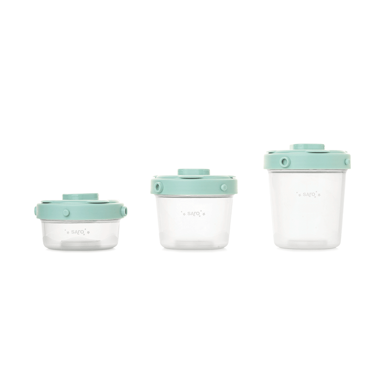 SARO BABY 3 件裝食品容器