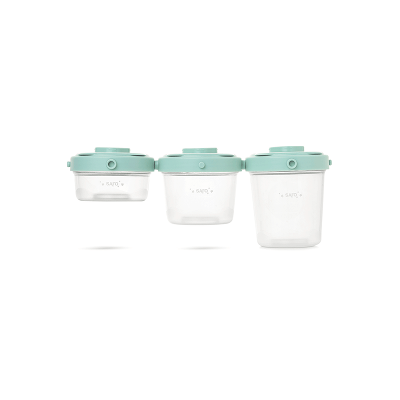 SARO BABY 3 件裝食品容器