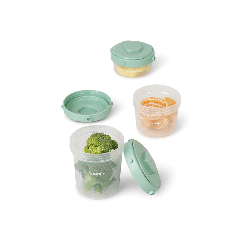 SARO BABY 3 件裝食品容器