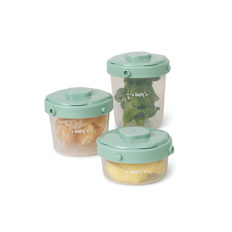 SARO BABY 3 件裝食品容器
