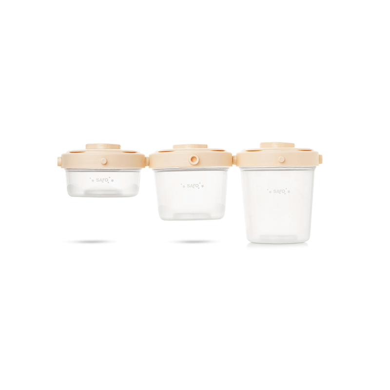 SARO BABY 3 件裝食品容器