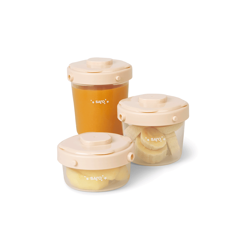 SARO BABY 3 件裝食品容器