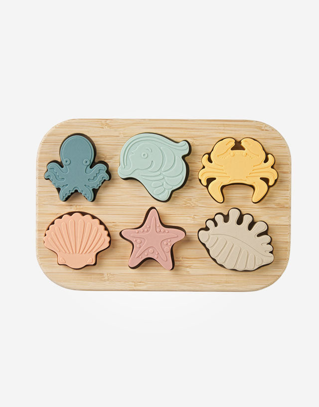 SARO BABY "SEA LIFE" PUZZLE「海洋生物」矽膠拼圖