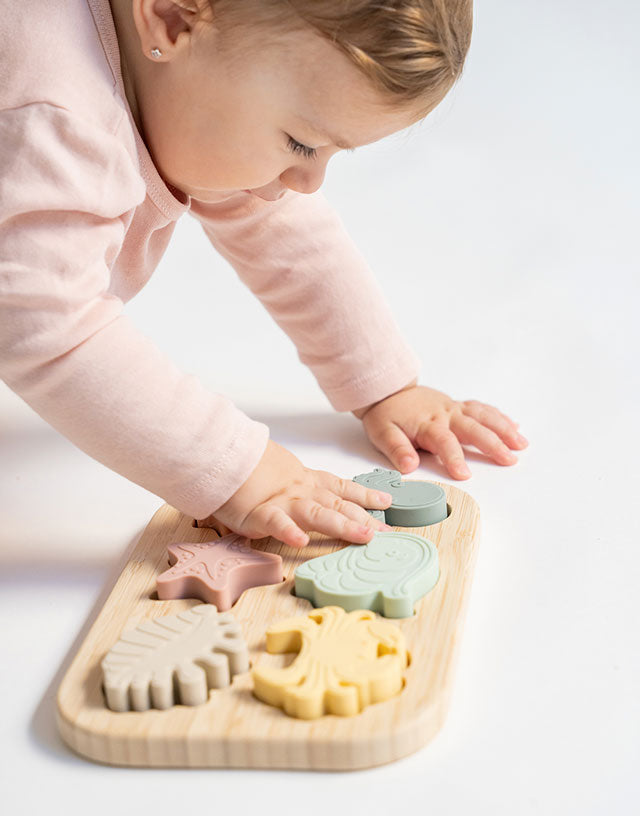 SARO BABY "SEA LIFE" PUZZLE「海洋生物」矽膠拼圖