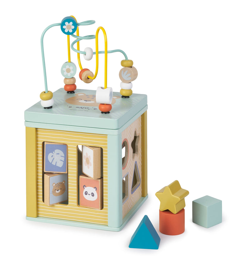 SARO BABY ACTIVITY CUBE 木製益智遊戲盒