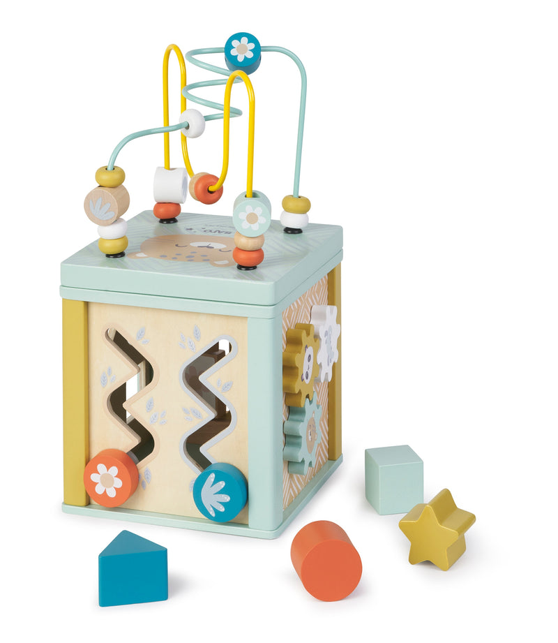 SARO BABY ACTIVITY CUBE 木製益智遊戲盒