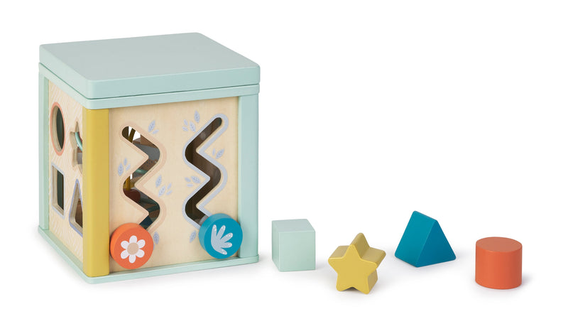 SARO BABY ACTIVITY CUBE 木製益智遊戲盒