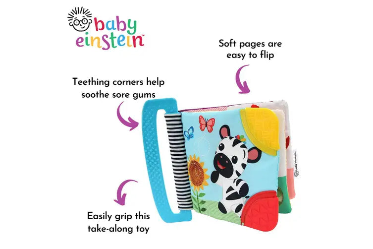 BABY EINSTEIN 牙膠布圖書