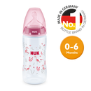 【公價貨品】PCH 300ML寬口PP奶瓶/矽膠奶咀1號中孔