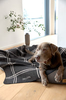 PALOPA 狗狗毛毯 (格仔 / 炭灰色) L Size