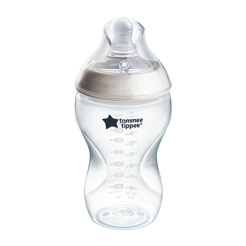 【公價貨品】TOMMEE Natural Start PP 340ml 奶瓶附超柔軟中流量奶嘴