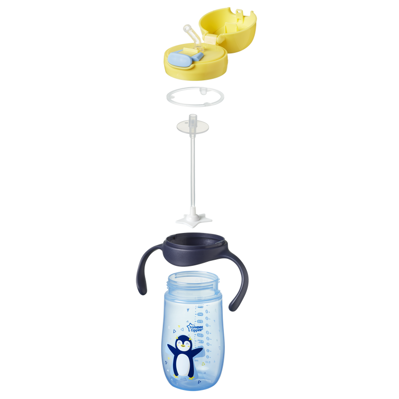 【公價貨品】TOMMEE TIPPEE TT 雙耳防漏吸管杯 300ML