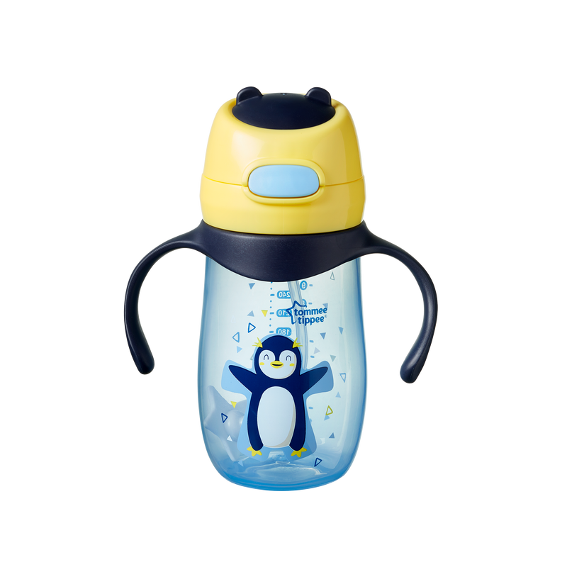 【公價貨品】TOMMEE TIPPEE TT 雙耳防漏吸管杯 300ML