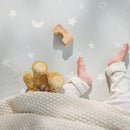 NIDO NIDO 美學巧拼地墊6片裝 62X62X1.3CM - 銀灰時空之旅 (HTM-023)