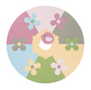 NIDO NIDO 花草系列巧拼花朵地墊13片裝 120X1.3CM - 花的圓舞曲 (HFM 662)