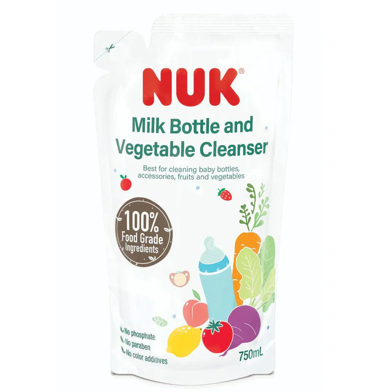 【公價貨品】NUK 奶瓶蔬果清潔液 750毫升補充裝