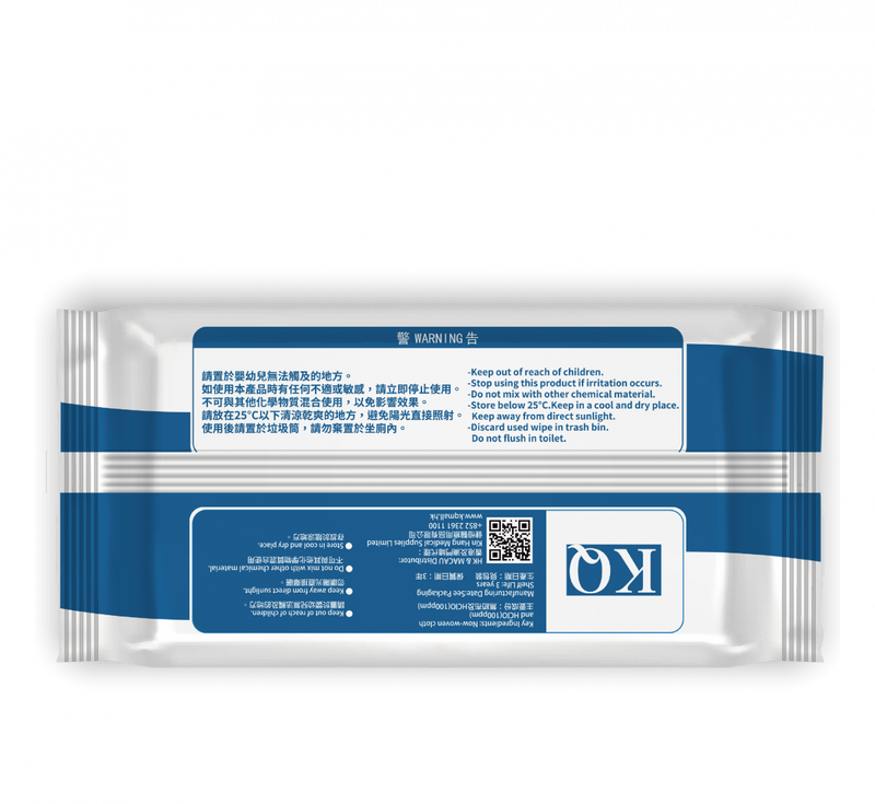 【公價貨品】【12包裝】HClO家用大片裝多用途消毒濕紙巾
