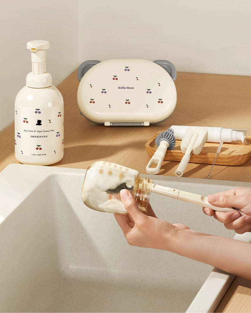 SNOWBEAR 奶瓶果蔬清潔泡沬清潔劑 500毫升