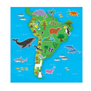 STATIONERY 貼紙書 (動物/ 地圖) (可重複撕貼的貼紙)