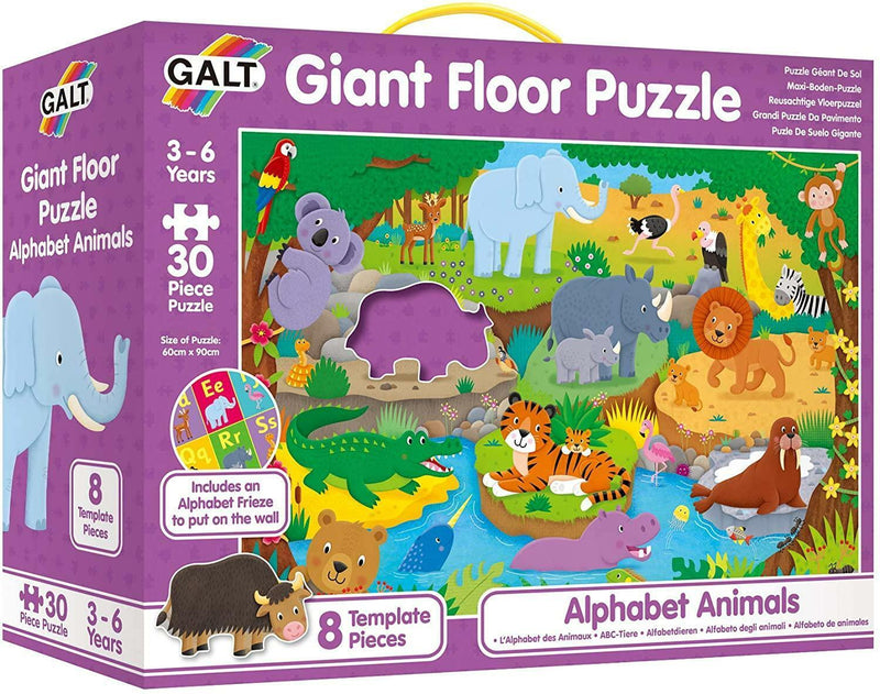 PUZZLES 動物巨型地板拼圖 (3-6yr)