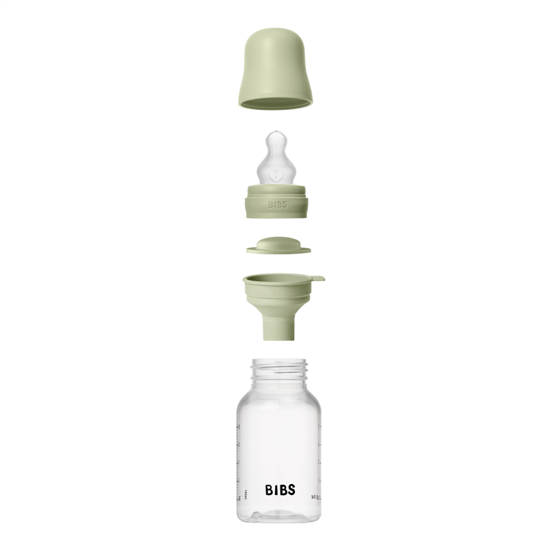 BIBS BABY BOTTLE PP 奶樽 150ML 慢流量 (草綠)