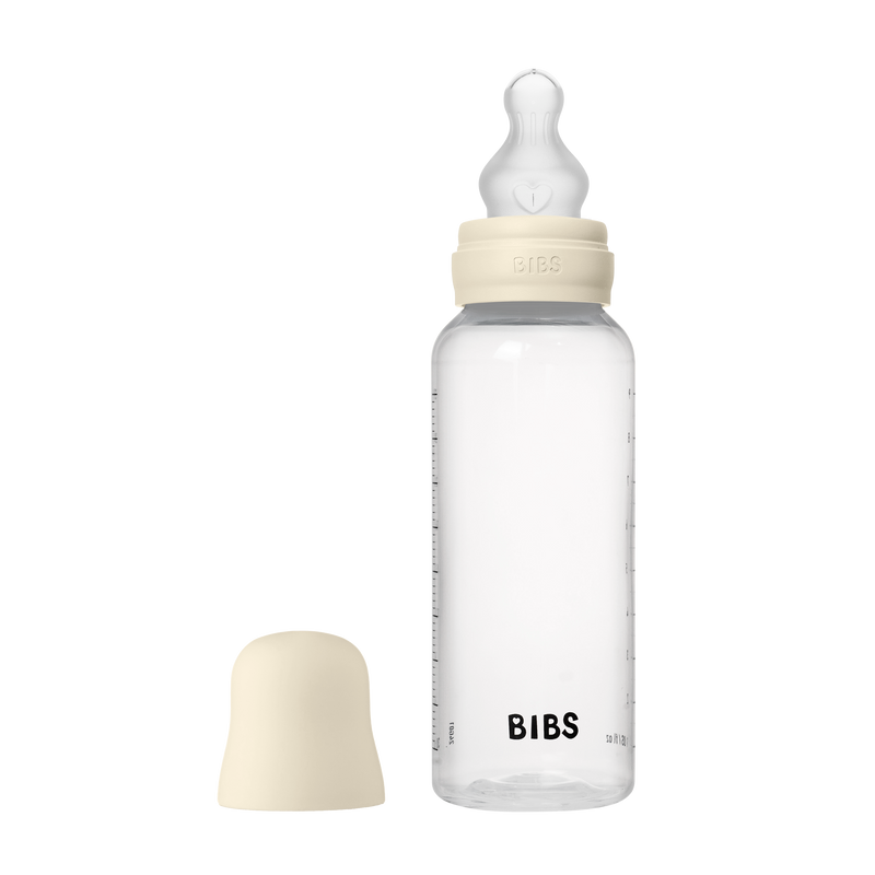 BIBS BABY BOTTLE PP 奶樽 270ML 中流量 (象牙)