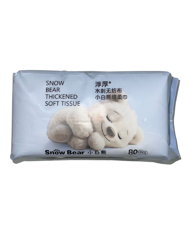 SNOWBEAR 綿柔巾(80片)