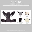 【公價貨品】LOOOOK COOLBE 坐墊式揹帶 HIPSEAT (灰) 磁扣 (CCB21ISGY)