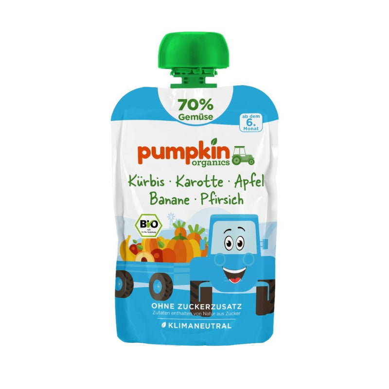 PUMPKIN 有機果蓉 (6M+) X6包
