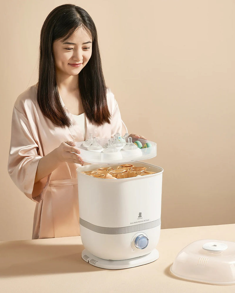 SNOW BEAR 便攜式泵奶機 + 3合1蒸煮消毒烘乾機