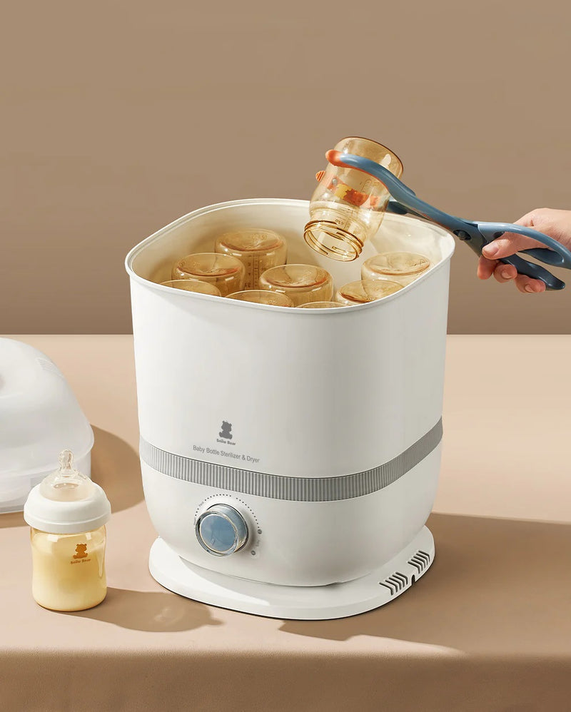 SNOW BEAR 便攜式泵奶機 + 3合1蒸煮消毒烘乾機