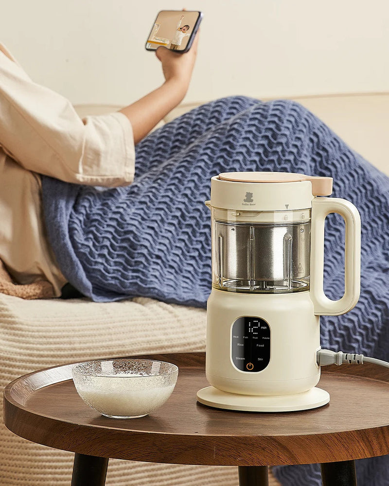 SNOW BEAR 全自動輔食機 + 4合1智能暖奶機