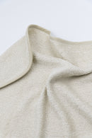 BAMBOOM 嬰兒連帽浴巾連沐浴手套75X75CM-樹熊/灰色