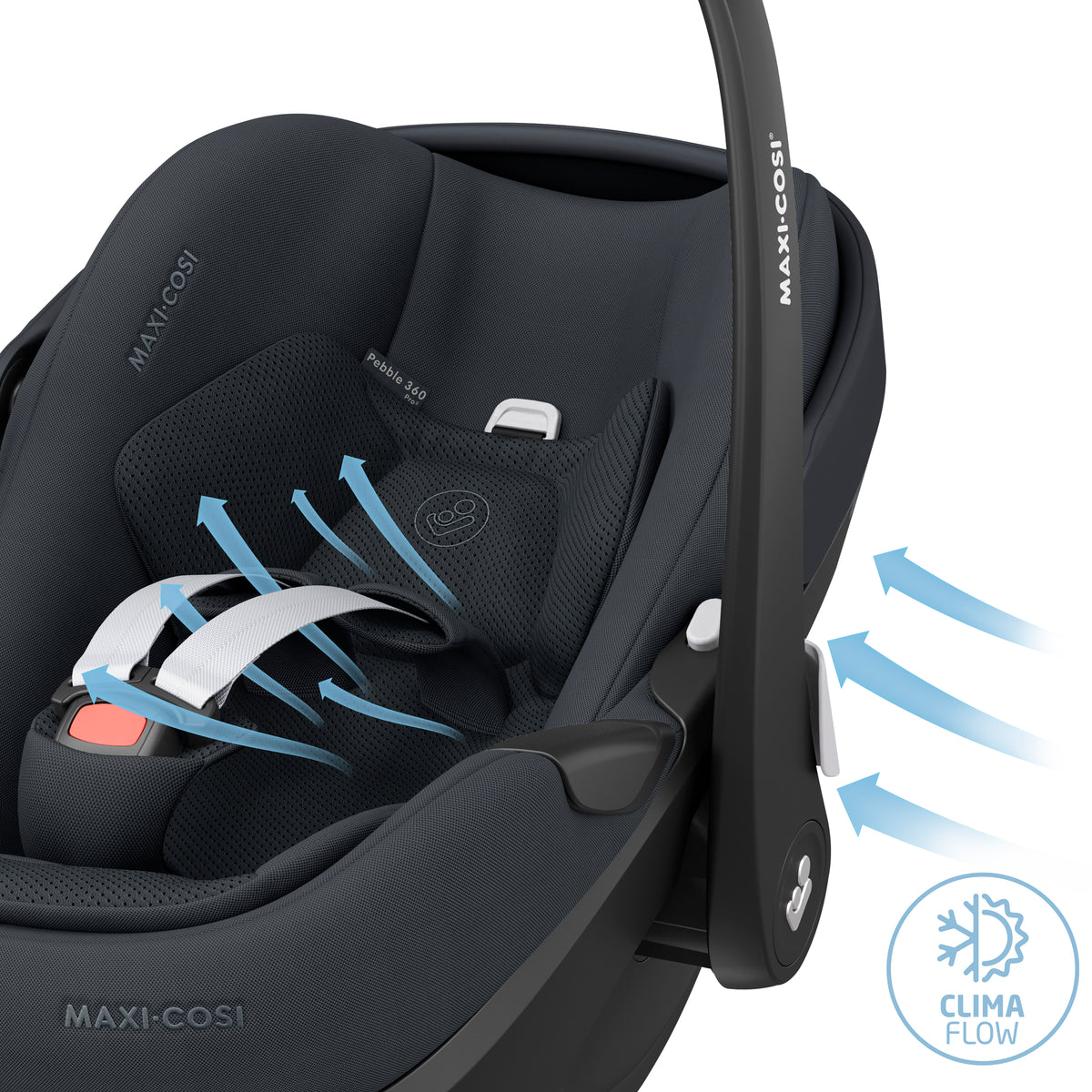 maxi cosi pebble slidetech MAXI COSI SlideTech™ 套裝(PEBBLE 360 PRO 汽車座椅+ 底坐)