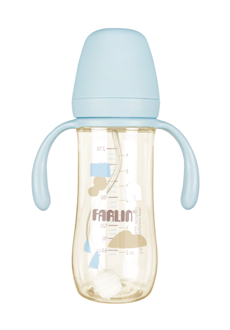 FARLIN PPSU寬口奶瓶連把手