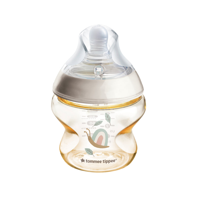 【公價貨品】NATUAL START 150ML PPSU 印花奶瓶附超級柔軟慢流量奶嘴
