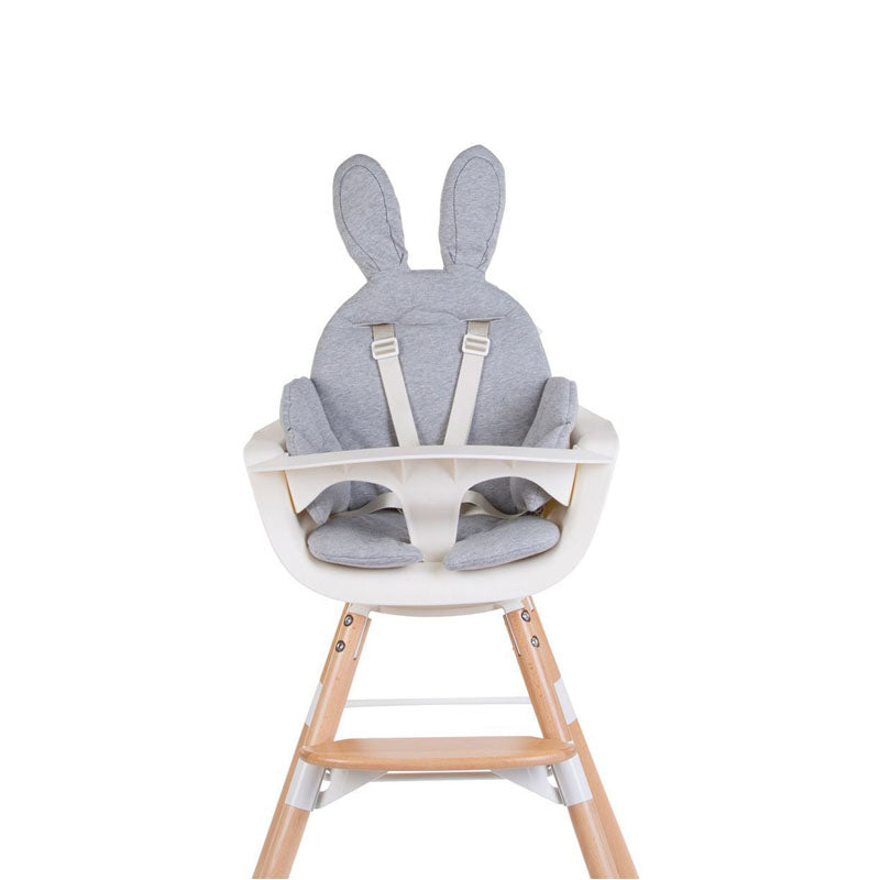 CHILDHOME EVOLU ONE.80旋轉 成長餐椅連兔仔造型坐墊