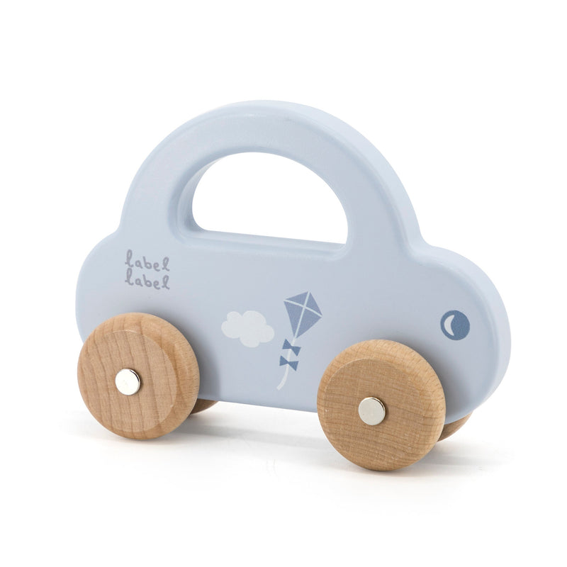LABEL LABEL 木製小汽車玩具