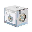 LABEL LABEL 木製創意遊戲盒-粉藍